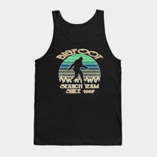 Bigfoot Search Team and Sasquatch T Shirts Tank Top